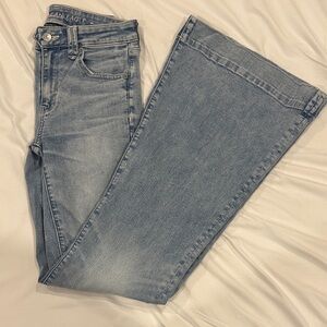 3/$75 NWOT American eagle super flare jeans size 4 x-long